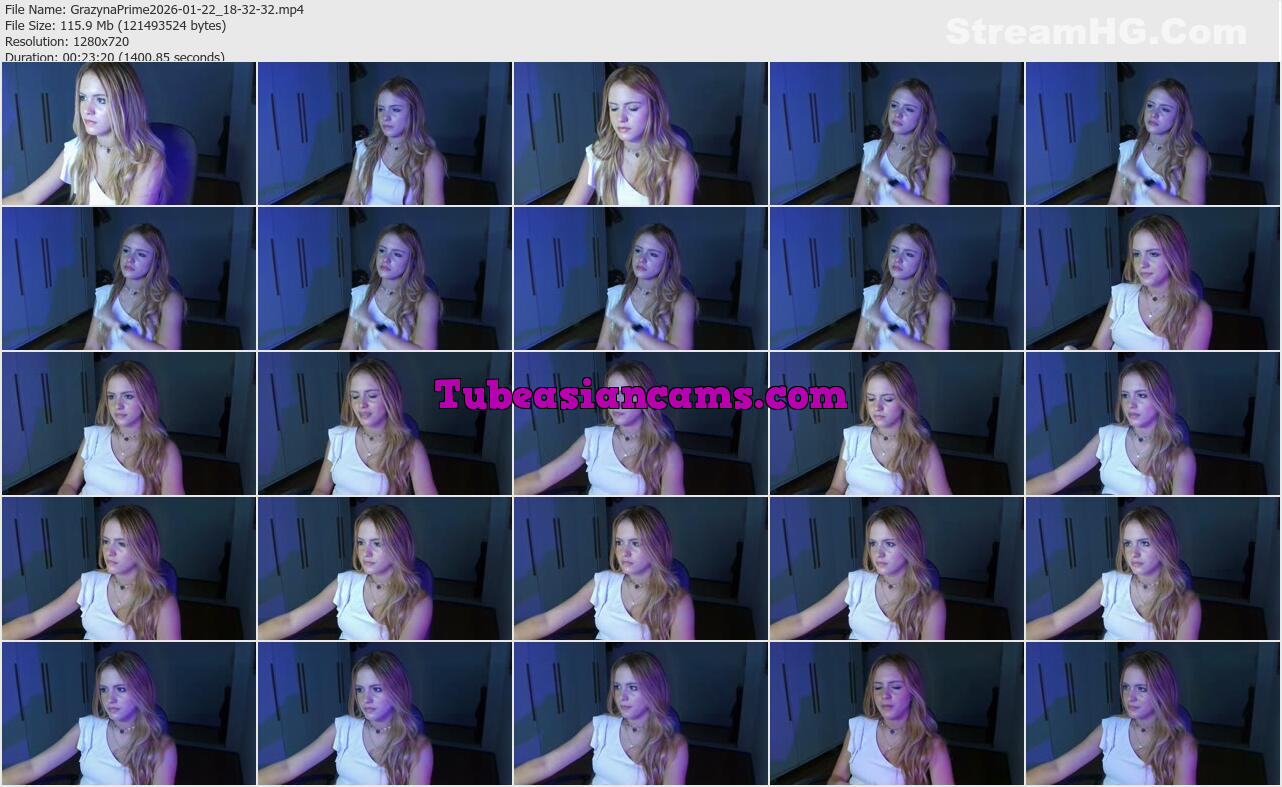GrazynaPrime Camshow From stripchat 1-22-2026 | Tubeasiancams