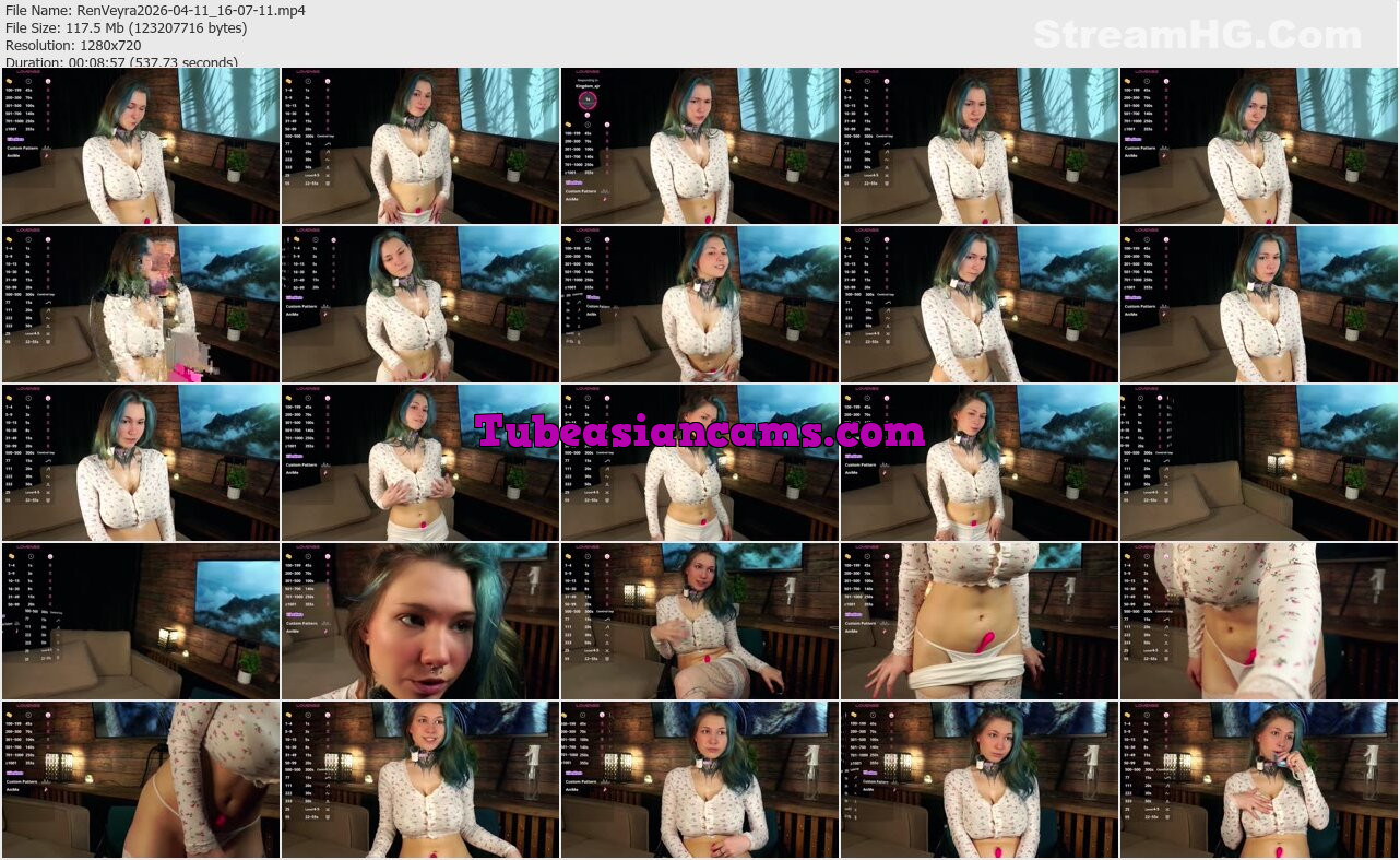 Webcam Model RenVeyra Videos | Tubeasiancams