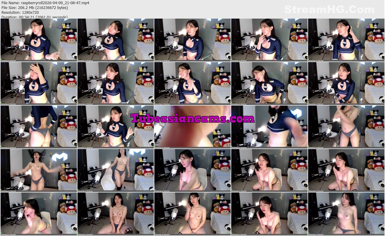 Raspberryroll Camshow From stripchat 4-9-2026 | Tubeasiancams