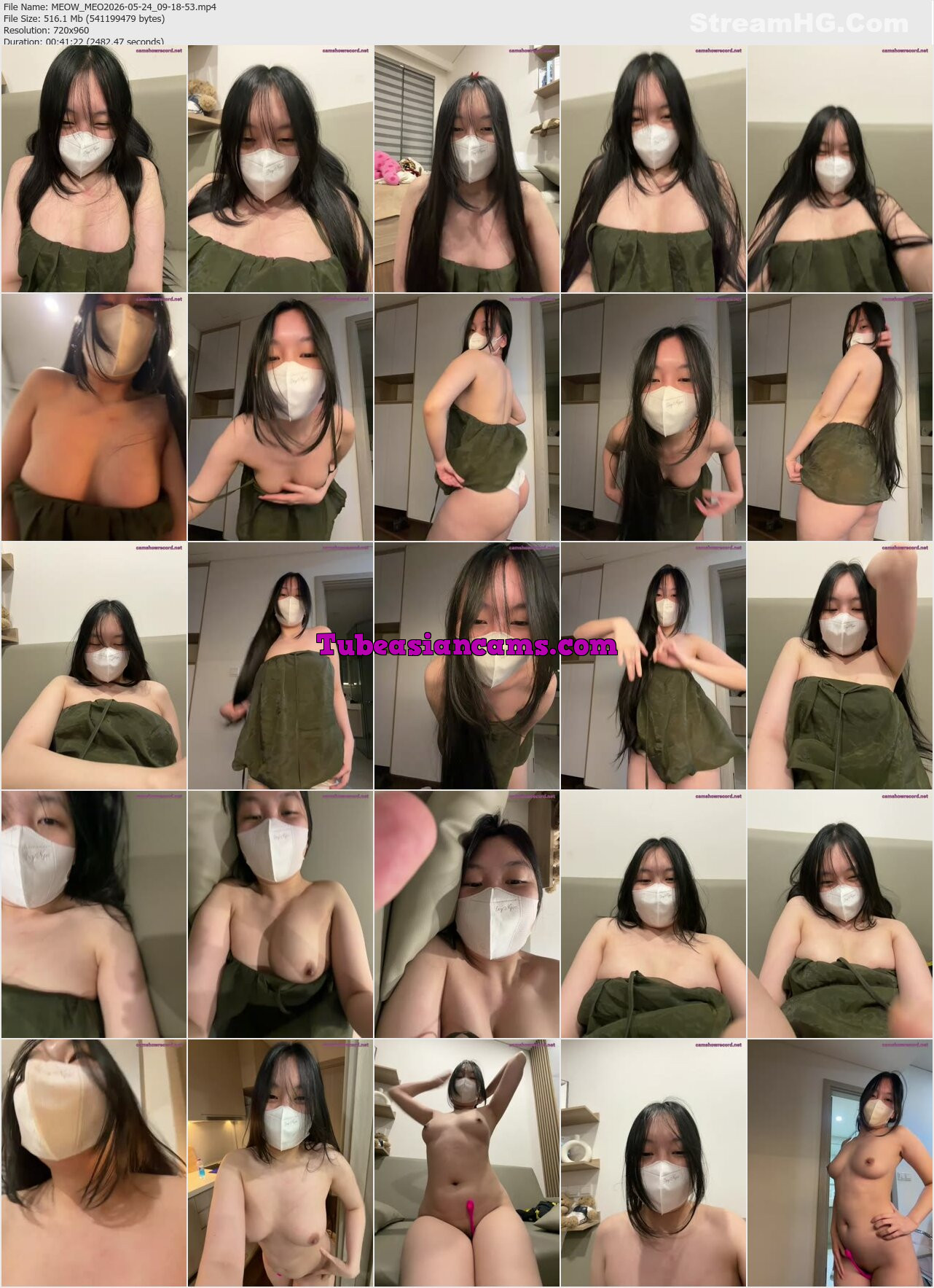 Webcam Model MEOW_MEO Videos | Tubeasiancams