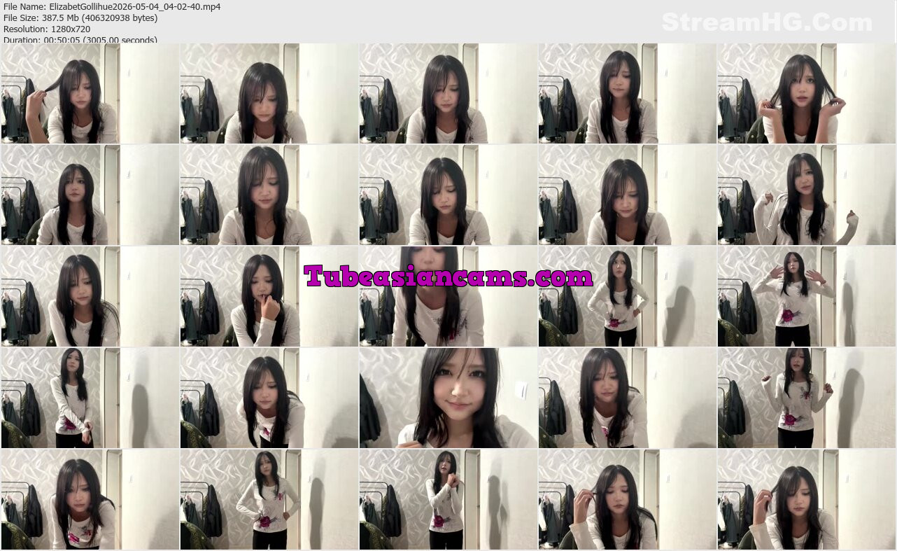 Webcam Model ElizabetGollihue Videos | Tubeasiancams