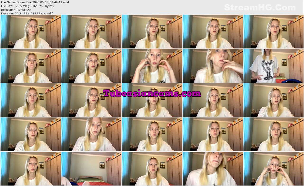 Webcam Model BossedFrog Videos | Tubeasiancams