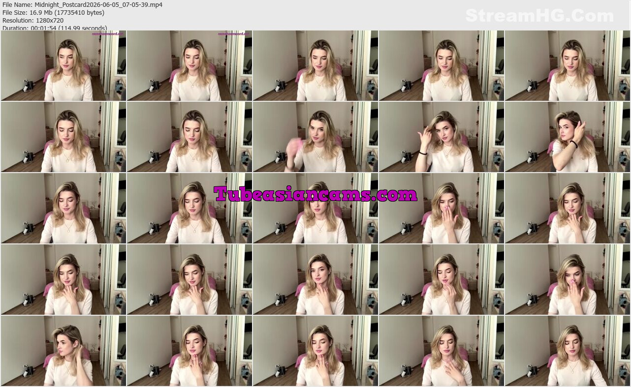 Webcam Model Midnight_Postcard Videos | Tubeasiancams